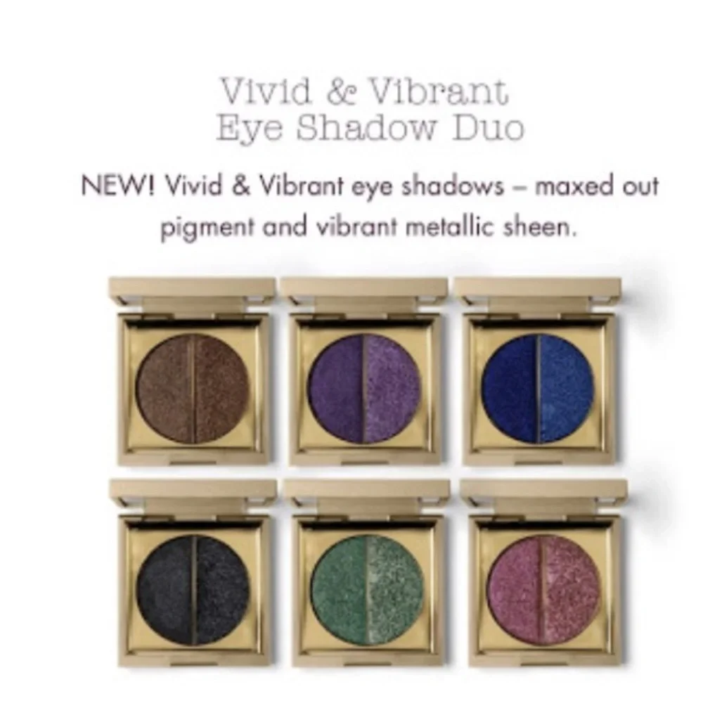 NIB Stila Vivid/Vibrant Eyeshadow Duo- 2 Left! - Picture 2 of 6